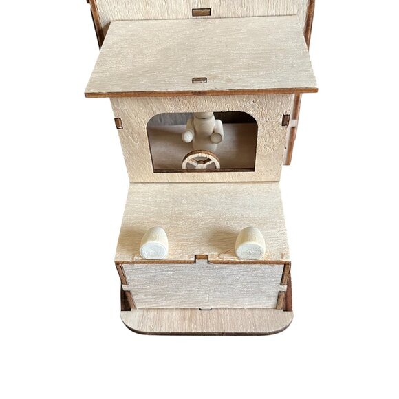 Hard to Find DIY Christmas Wooden Truck Advent Calendar NEW - Picture 4 of 8